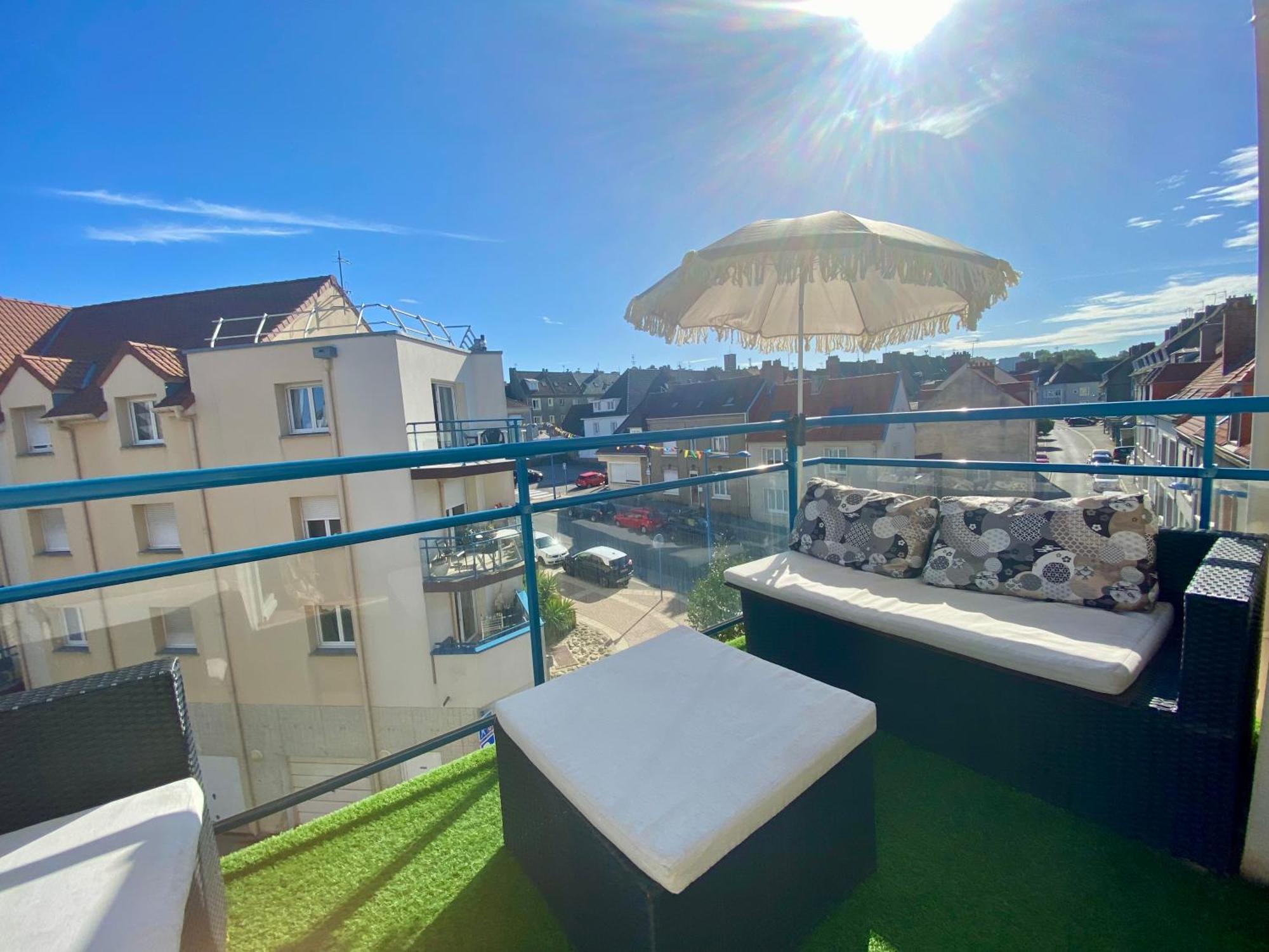 Fl'Heurt De Mer Appartement Au Pied De La Plage, Vue Mer Le Portel Dış mekan fotoğraf