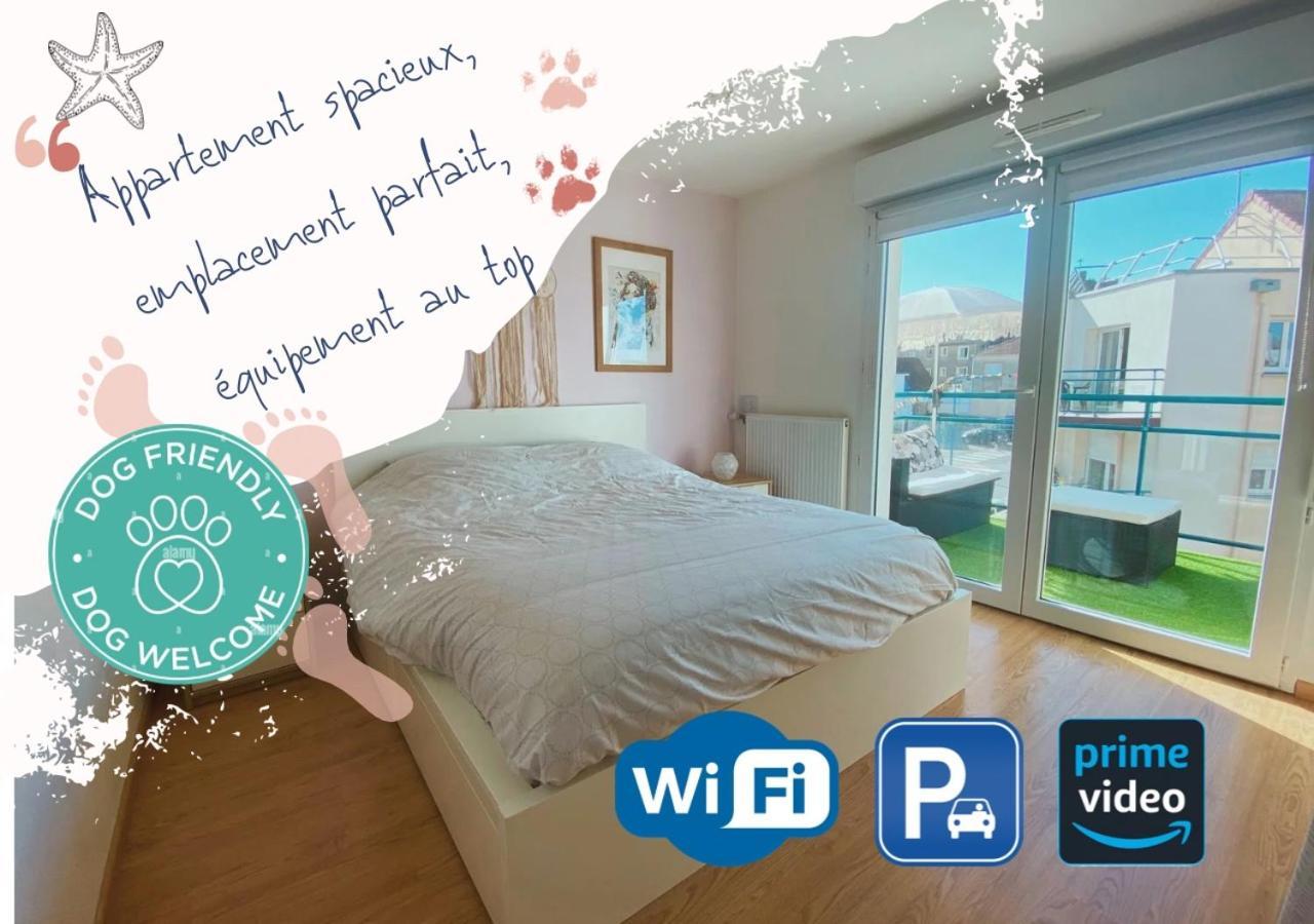 Fl'Heurt De Mer Appartement Au Pied De La Plage, Vue Mer Le Portel Dış mekan fotoğraf